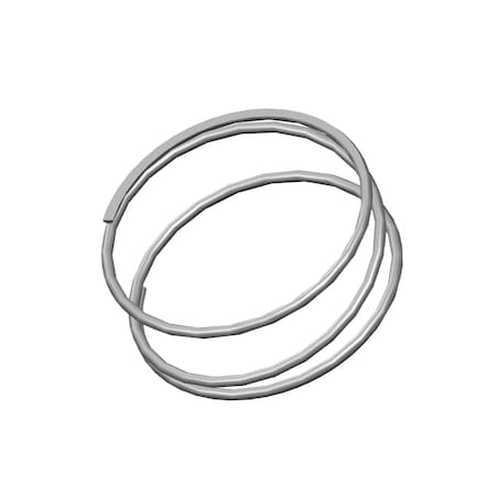 Approved Vendor Compression Spring, O=1.296, L= .50, W= .051 G209963646
